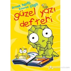 Güzel Yazı Defteri (Orta Boy) (Örnek Harfli - Kılavuz Çizgili)