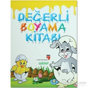 Değerli Boyama Kitabı - Adalet