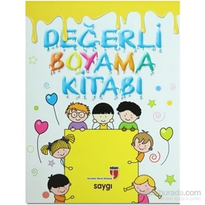 Değerli Boyama Kitabı Saygı-Neriman Karatekin