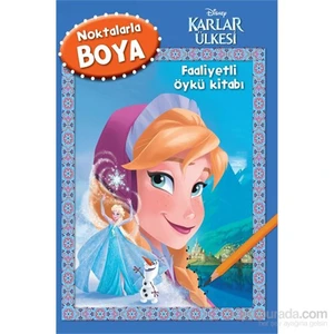 Disney Noktalarla Boya - Karlar Ülkesi - Faaliyetli Öykü Kitabı - Yusuf Tepeli