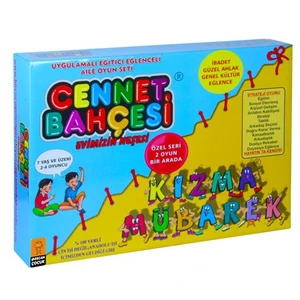 Cennet Bahçesi: Kızma Mübarek Evimizin Neşesi (İkili Masa Oyun Seti)
