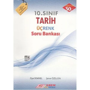 Esen Yayınları Üç Renk 10. Sınıf Tarih Soru Bankası