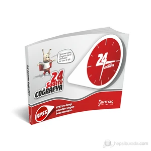 İhtiyaç 2012 KPSS 24 Saatte Coğrafya Kitabı