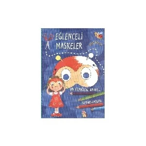 Eğlenceli Maskeler Mavi Kitap - Ballon Medıa