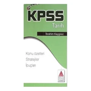 Delta Kültür Yayınevi Delta Kpss Tarih Cep Kartı - İbrahim Kaygısız