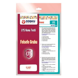 Coşku Yayınları Lys Felsefe Grubu Konu Testi