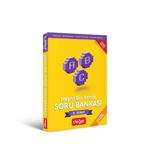 Değer Yayınları 3. Sınıf Hepsi Bir Yerde Soru Bankası