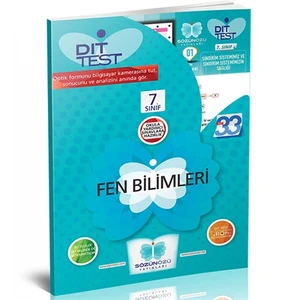 Sözün Özü Yayınları 7. Sınıf Fen Bilimleri Dıt Test