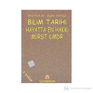 Bilim Tarihi-Aydın Sayılı