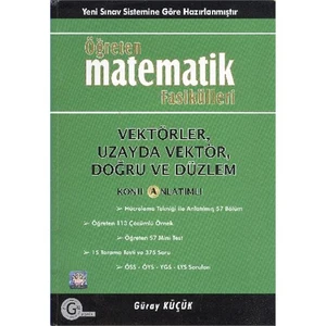 Gür Yayınları Öğreten Matematik Fasikülleri Vektörler,Uzayda Vektör,Doğru ve Düzlem