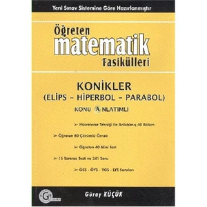 Gür Yayınları Öğreten Matematik Fasikülleri Konikler (Elips - Hiperbol - Parabol) Konu Anlatımlı