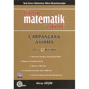 Gür Yayınları Öğreten Matematik Fasikülleri Çarpanlara Ayırma