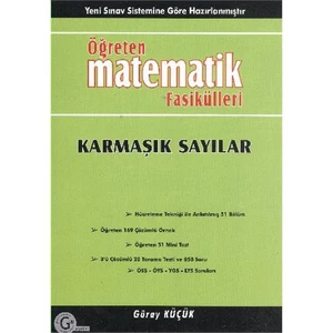 Gür Yayınları Öğreten Matematik Fasikülleri Karmaşık Sayılar