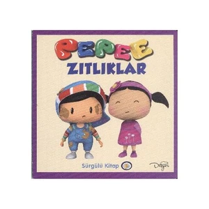 Pepee Sürgülü Küçük Boy Kitaplar Zıtlıklar