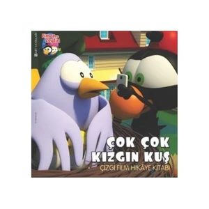 Limon İle Zeytin Çok Çok Kızgın Kuş Çizgi Film Hikaye Kitabı