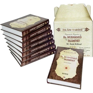 İslam Tarihi Hz. Muhammed (S.A.V) Ve İslamiyet (8 Cilt, Büyük Boy) - Mustafa Asım Köksal