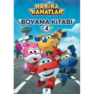 Harika Kanatlar Boyama Kitabı 4