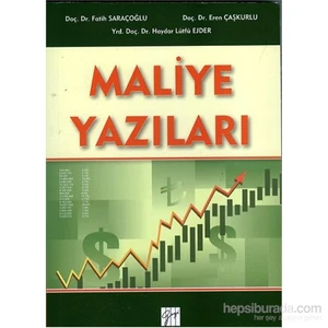 Maliye Yazıları-Haydar Lütfü Ejder