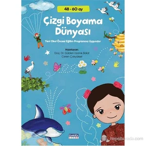 Çizgi Boyama Dünyası-Ceren Çokyüksel