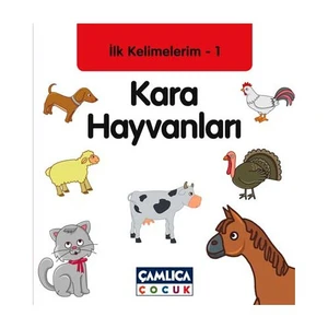 İlk Kelimelerim 1 Kara Hayvanları - Bilal Gezer