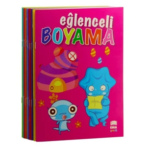 Eğlenceli Boyama Seti (10 Kitap)