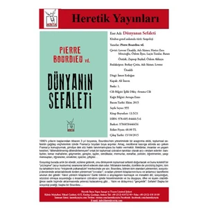Dünyanın Sefaleti-Pierre Bourdieu