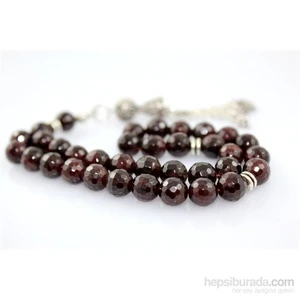 Granat (Lal-Garnet)Taşı 8 Mm Faset Kesim Tesbih