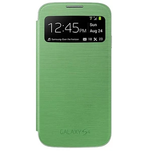 İ9500 Galaxy S4 S View Cover Kılıf - Yeşil Ef-Cı950bgegww