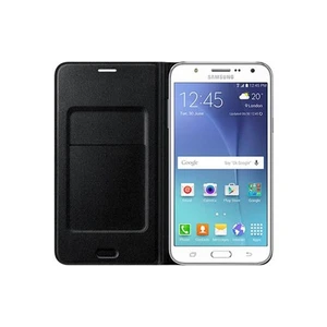 Galaxy J7 Flip Wallet Kartlıklı Kılıf