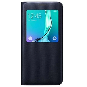 S6 Edge+ Plus S-View Kılıf Lacivert - EF-CG928PBEGTR