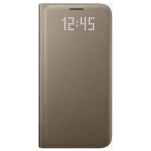 Galaxy S7 LED View Fonksiyonel Cover Gold - EF-NG930PFEGWW
