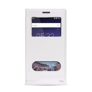 Fitcase Dolce Turkcell T60 Gizli Mıknatıslı Pencereli Kılıf Beyaz
