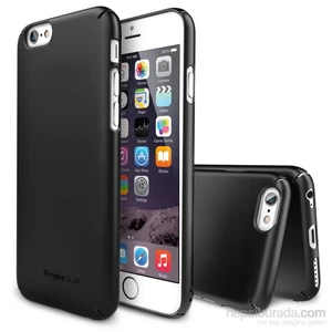 Slim iPhone 6s Plus/ 6 Plus Kılıf SF Black - 4 Tarafı Saran İnce Şık Tasarım