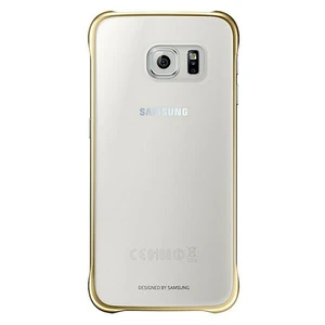 Galaxy S6 Şeffaf Gold Kılıf - EF-QG920BFEGWW