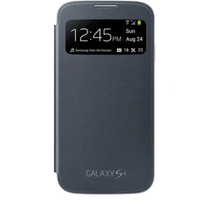 Galaxy S4 i9500 - S View Kapaklı Kılıf Siyah EF-CI950BBEGWW