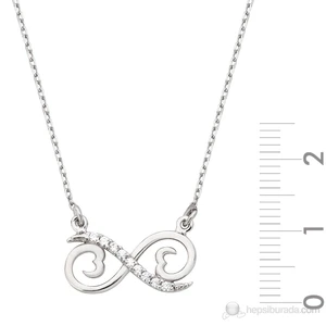 Silver & Silver Sonsuz Aşk Kolye