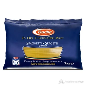 Barilla Spaghetti/ Spagetti Makarna 2kg