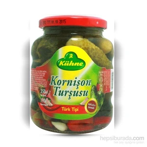 Kühne Türk Tipi Kornişon Turşusu 370 ml