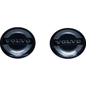Bross BDP838 Volvo İçin 2 Adet Araç Anahtar Logo Amblemi  14 mm Çap