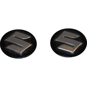 Bross BDP845 Suzuki İçin 2 Adet Araç Anahtar Logo Amblemi  14 mm Çap