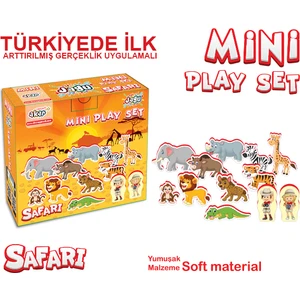 Akar Oyuncak Jagu Mini Play Set Safari