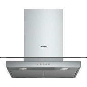 DVG6D650 Grafit Cam Dekor Duvar Tipi Davlumbaz