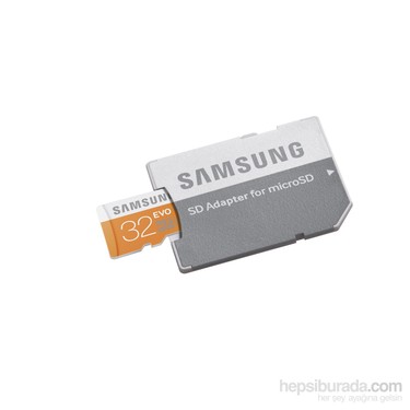 Samsung 32GB MicroSD Evo Class10 48mb/sn Hafıza Kartı + Fiyatı