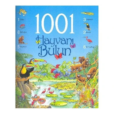 Erken Çocukluk Kitaplığı: 1001 Hayvanı Bulun - Ruth