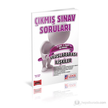 lider aof cikmis sinav sorulari uluslararasi iliskiler 3 kitabi