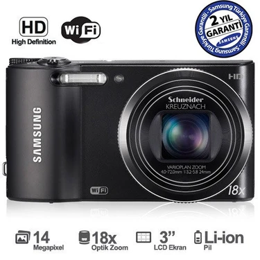 Samsung WB150F 14 MP 3.0'LCD 18X Optik Wi-Fi Dijital Fotoğraf