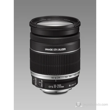 Canon EF-S 18-200mm f/3.5-5.6 IS Objektif Fiyatı, 4.3 Puanı İle