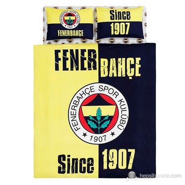 Tac Fenerbahce 1907 Cift Kisilik Nevresim Takimi Fiyati