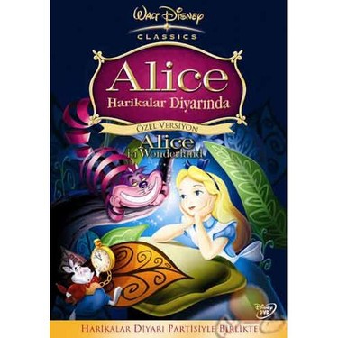 Alice In Wonderland Alice Harikalar Diyarinda Dvd Fiyati