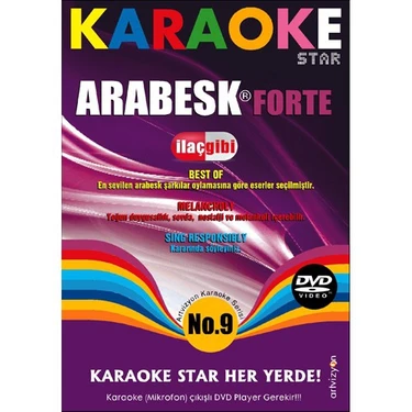 Karaoke Star No:9 Arabesk Forte - İlaç